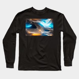 Holographic Texture VII Long Sleeve T-Shirt